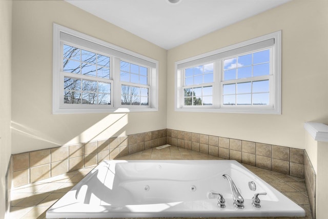 1809 Shady Point Dr, Verona, WI 53593 - bathroom with tiled tub