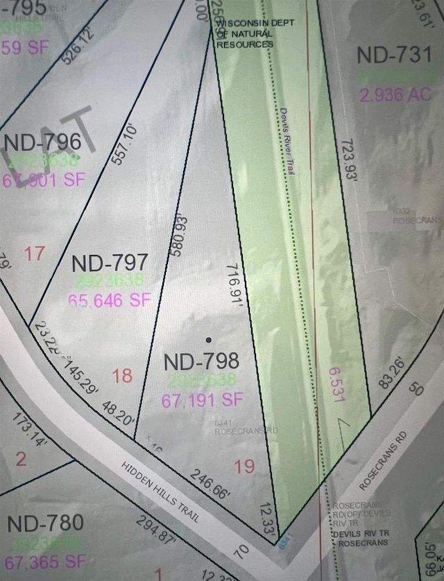 Hidden Hills Trl, Denmark WI, 54208 land for sale