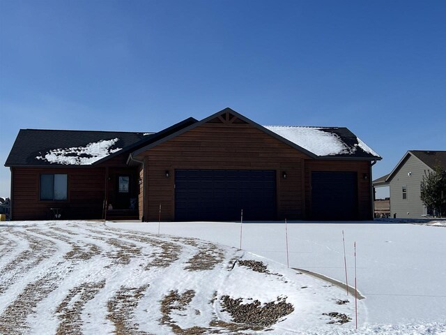 N8551 Lake Cabin Dr, New Lisbon, WI 53950 - view of front of house