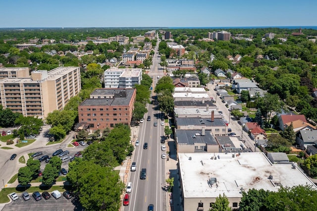 drone / aerial view