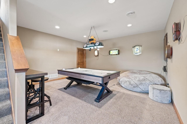 6507 Willow Ct, Waterford, WI 53185 - playroom featuring light carpet