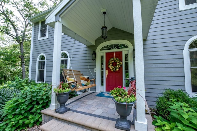 view of property entrance