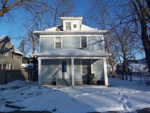 view of front facade