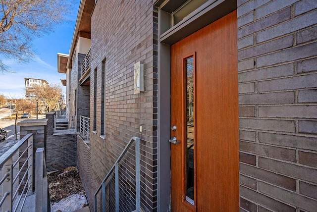 view of entrance to property