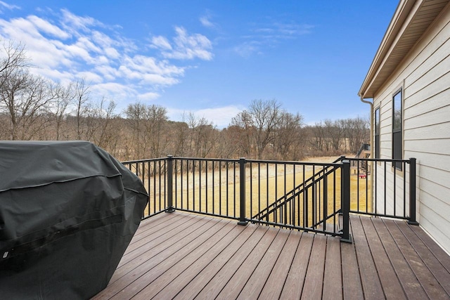 1452 Serenity Ct, Sun Prairie, WI 53590 - deck with a grill