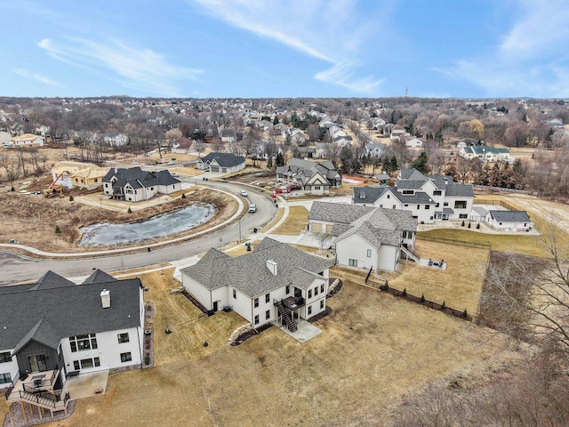 1452 Serenity Ct, Sun Prairie, WI 53590 - aerial view with a residential view