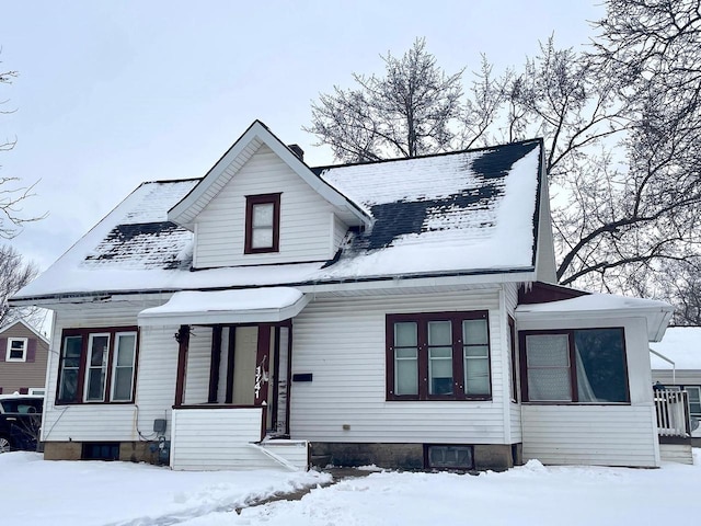 view of front of house