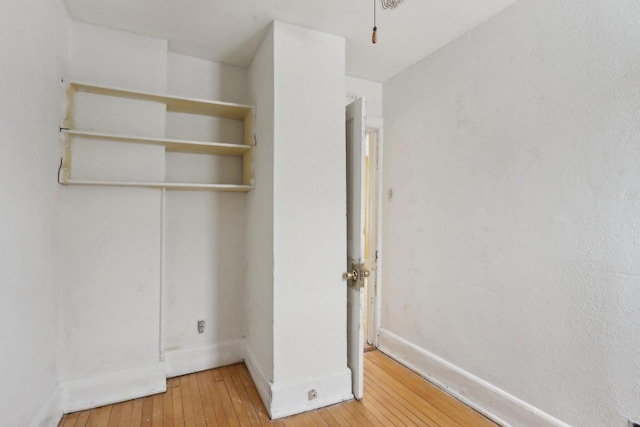 interior space featuring hardwood / wood-style floors