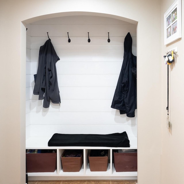 view of mudroom