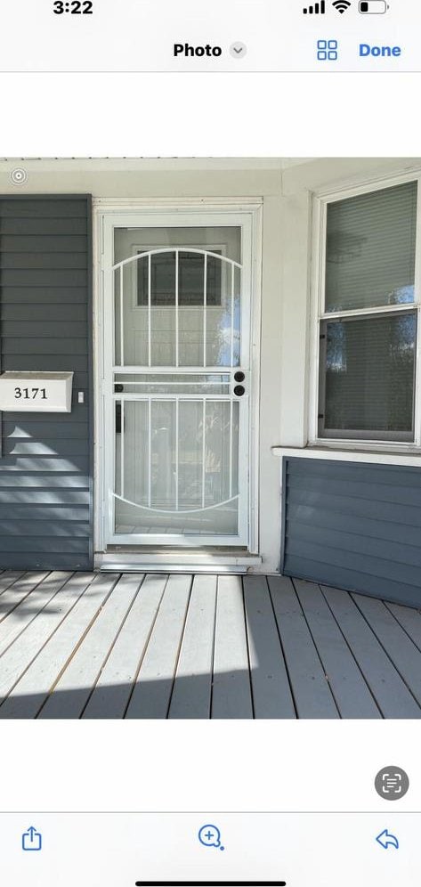 view of property entrance