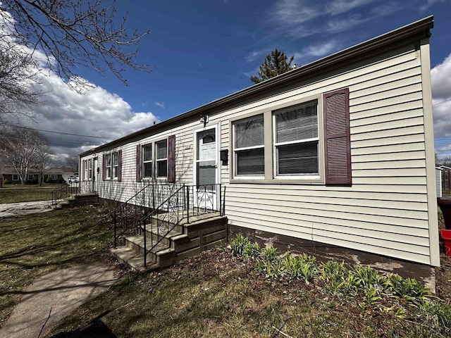 view of manufactured / mobile home