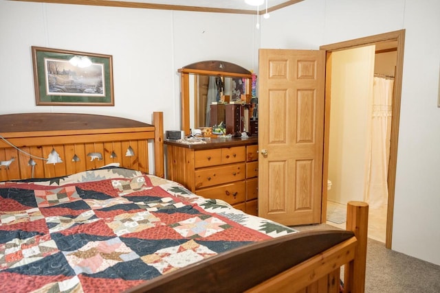 6050 Cth Y, Hazelhurst, WI 53531 - bedroom featuring carpet flooring
