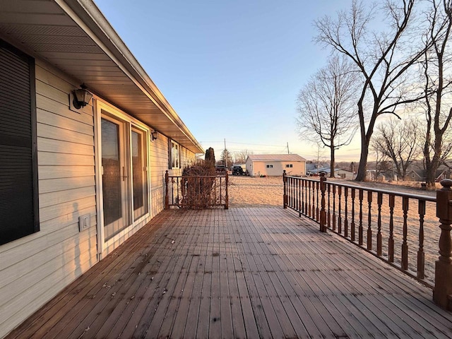 414 S Wisconsin St, Mineral Point, WI 53565 - view of deck