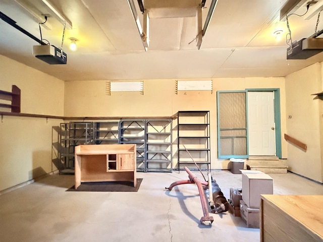 414 S Wisconsin St, Mineral Point, WI 53565 - garage with a garage door opener