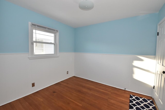 interior space featuring wood-type flooring