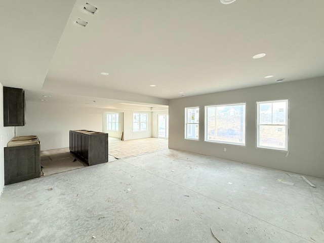 L146 Winn Dr, Waunakee, WI 53597 - unfurnished living room with recessed lighting