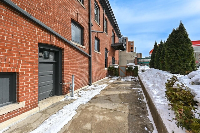 1442 N Franklin Pl Unit 2, Milwaukee, WI 53202 - exterior space with a garage