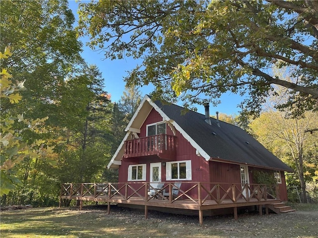 view of back of house