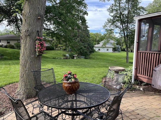 view of patio