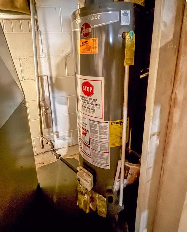 utilities with water heater