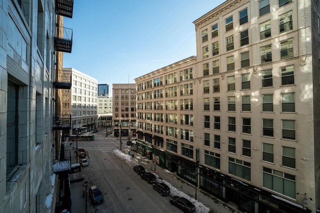 view of property featuring a city view