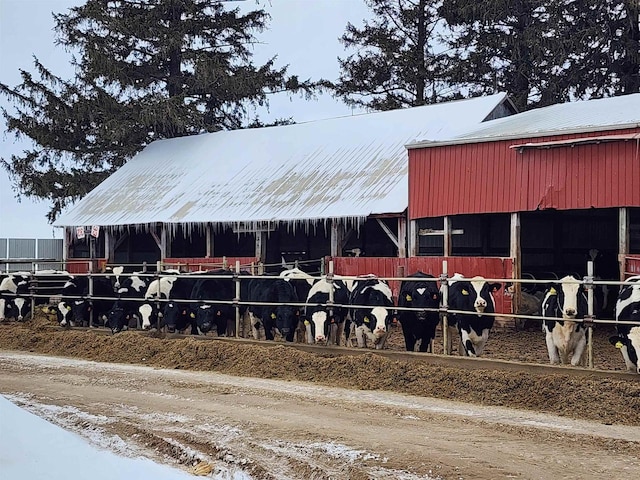 view of stable