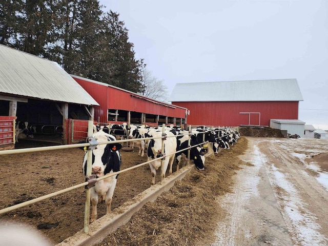 view of stable