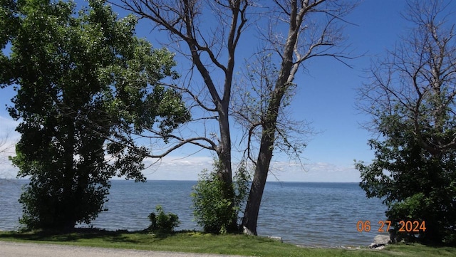 property view of water