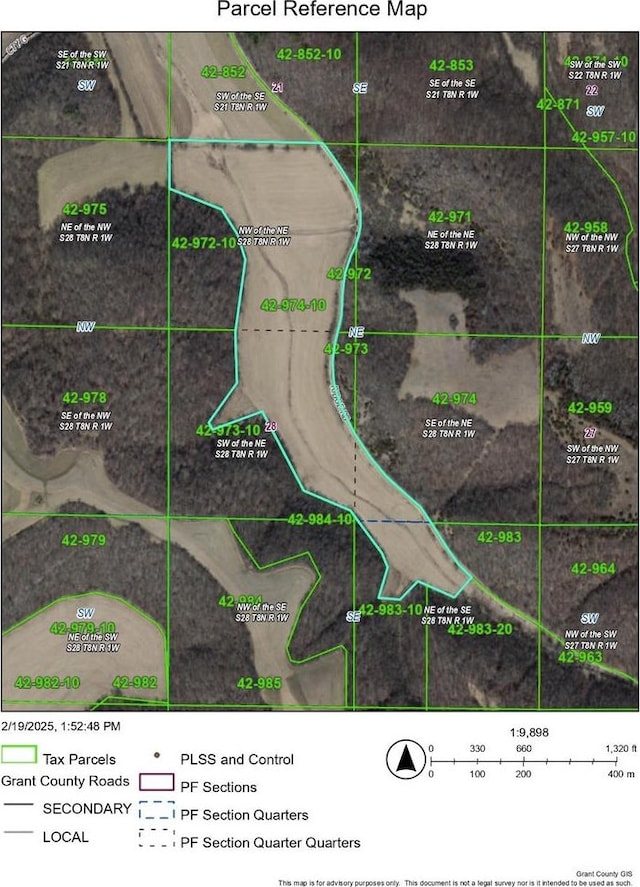 55.55AC Ridge Rd, Muscoda WI, 53573 land for sale