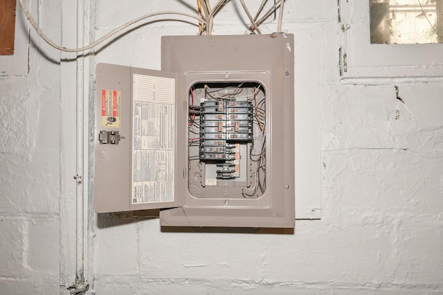 utilities with electric panel