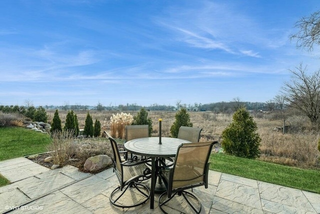 view of patio / terrace featuring outdoor dining area