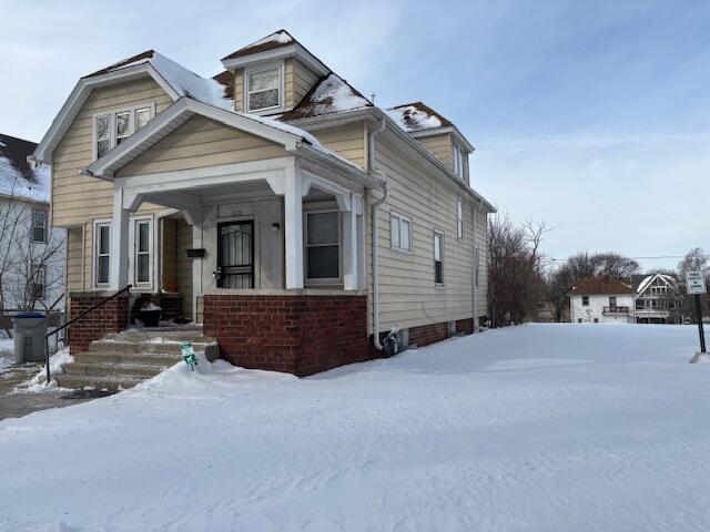 view of bungalow-style home