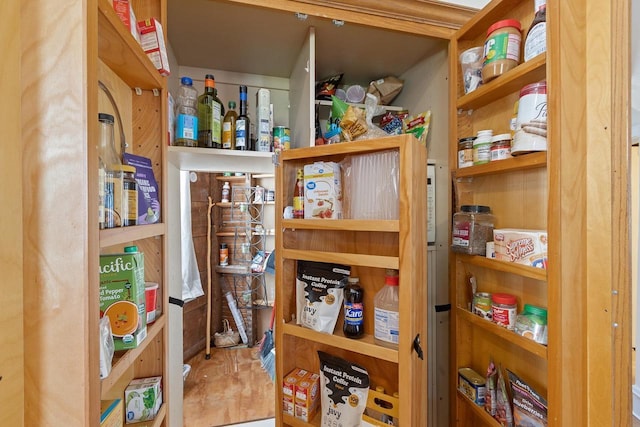 view of pantry