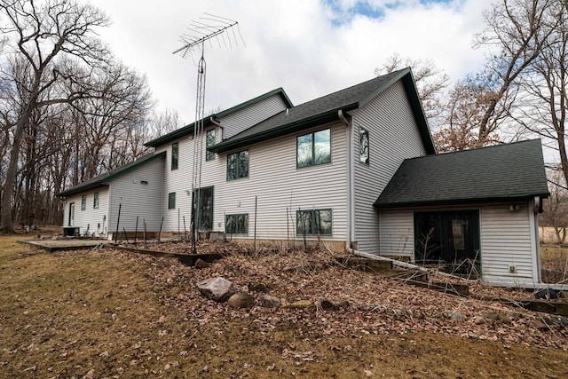 view of back of property