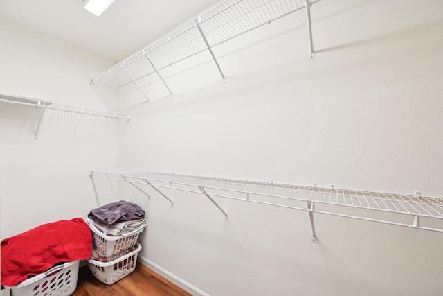 2418 Leopold Way, Sun Prairie, WI 53590 - walk in closet with wood finished floors
