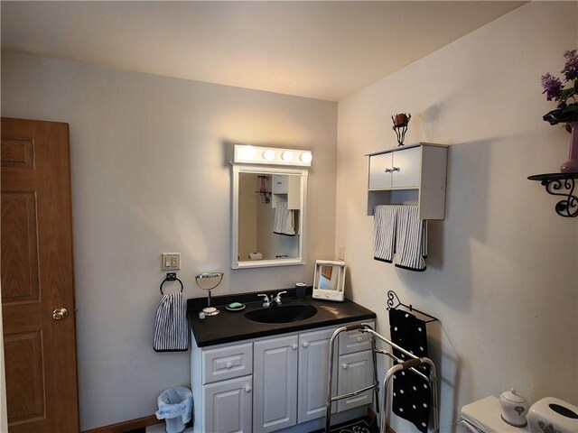 600 S Hayden St, Merrillan, WI 54754 - bathroom featuring vanity