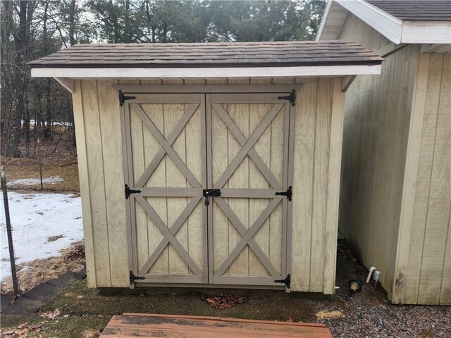600 S Hayden St, Merrillan, WI 54754 - view of shed