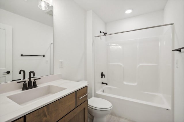 N174W20582 Laurel Springs Cir, Jackson, WI 53037 - full bath with tub / shower combination, vanity, and toilet