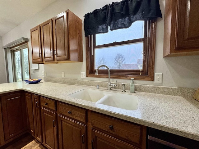 kitchen with a sink