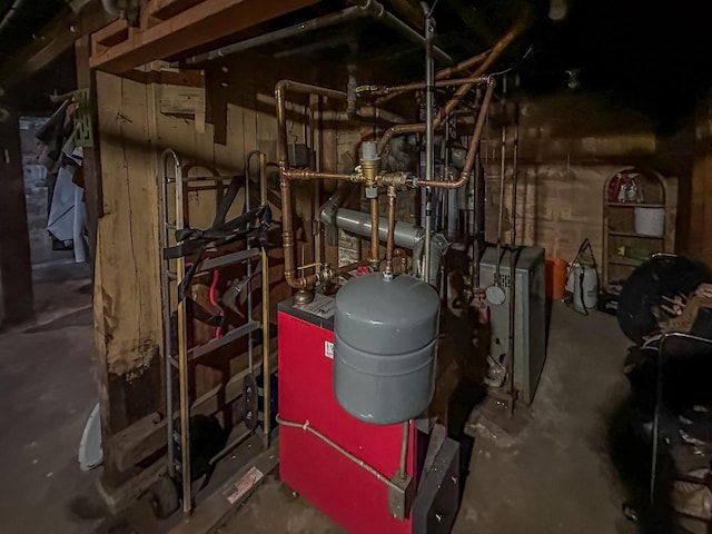 view of utility room