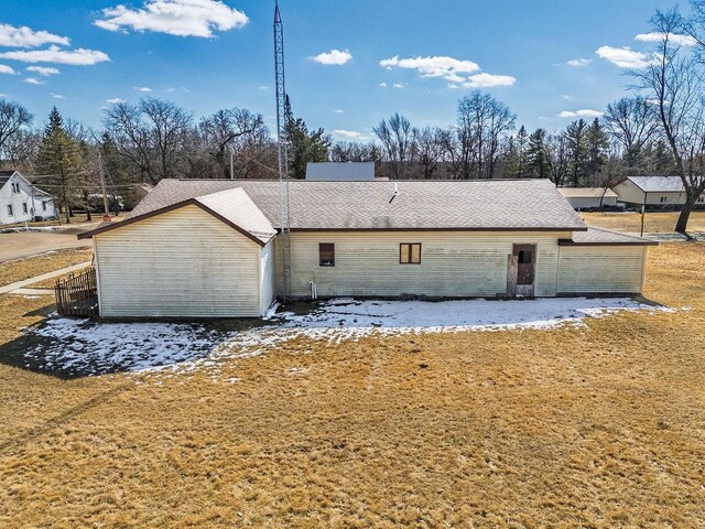 view of rear view of house