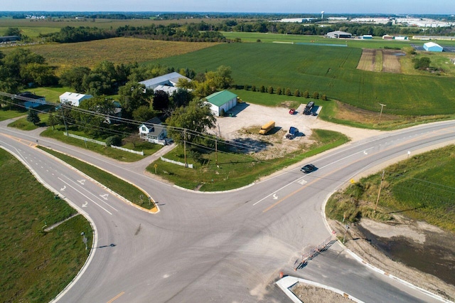14034 58th Rd, Sturtevant, WI 53177 - bird's eye view with a rural view