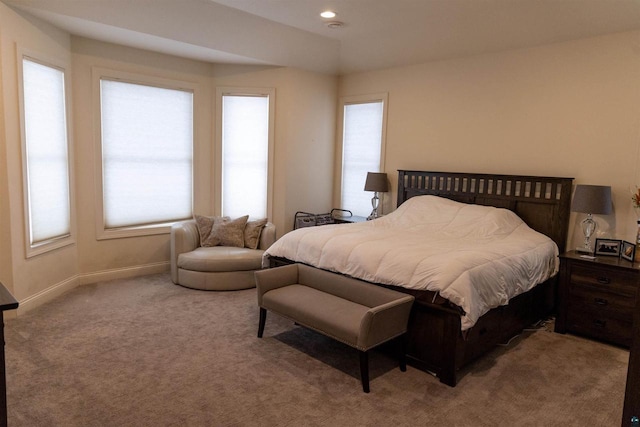7926 S County Rd A, Superior, WI 54880 - bedroom featuring carpet floors and recessed lighting
