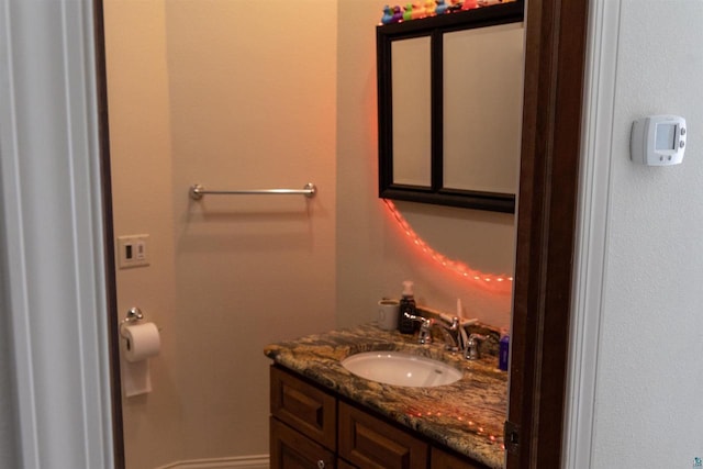 7926 S County Rd A, Superior, WI 54880 - bathroom featuring vanity