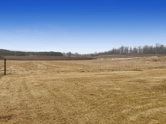 view of nature with a rural view