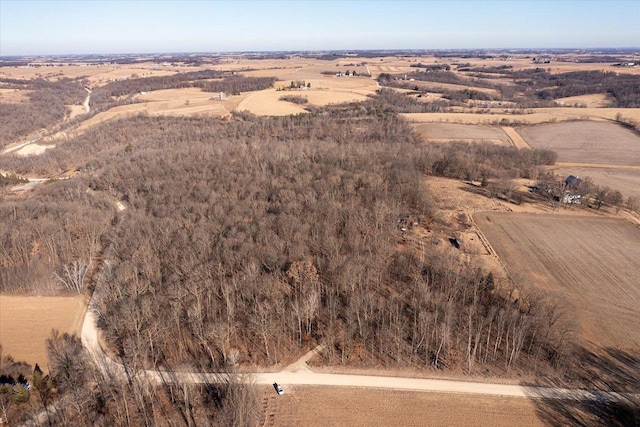 E7478 Hinkst Hollow Rd, Viroqua, WI 54665 - birds eye view of property with a rural view