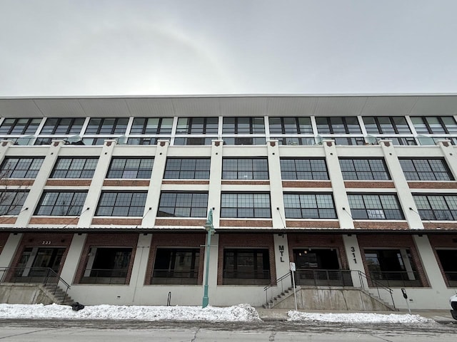 view of property with stairway