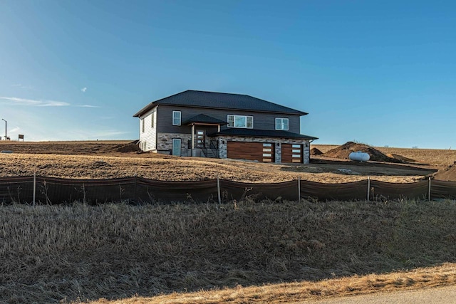 view of back of property