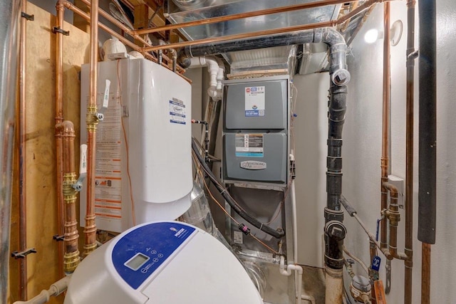 view of utility room
