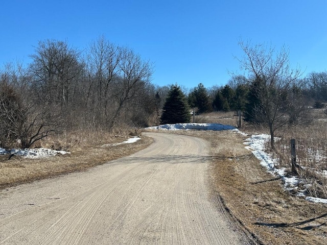 view of road